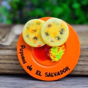 Magneto de Pupusas Salvadoreñas